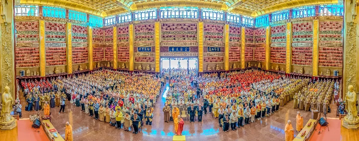 Fo Guang Shan Thaihua Temple held its inauguration ceremony, a new milestone in the integration of Theravada Buddhism and Mahayana Buddhism