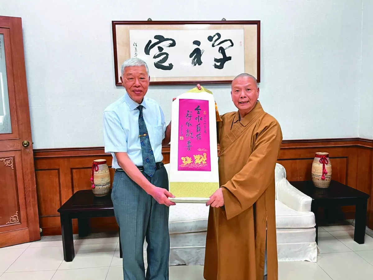 一麵之恩  吳紀陞回山緬懷星雲大師