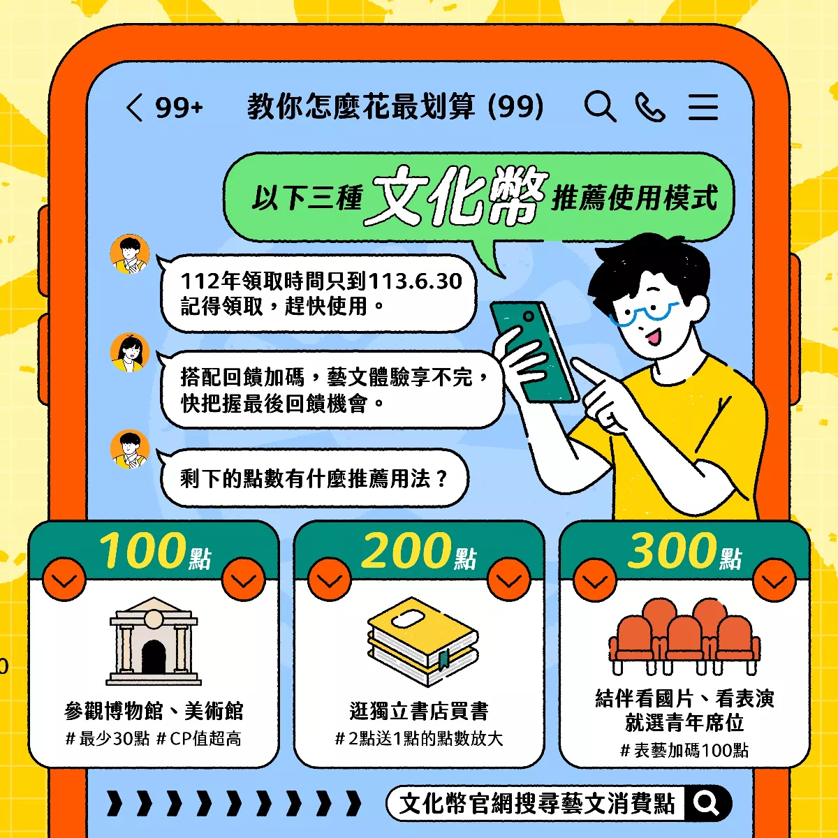 去年度文化幣使用倒數11天　聰明清空點數祕招看過來