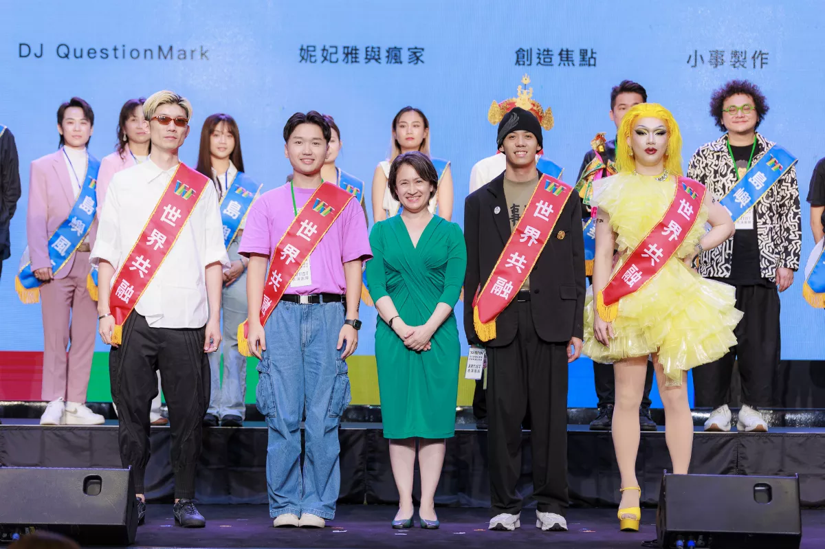 台灣文化前進巴黎奧運 副總統蕭美琴為代表團綬帶