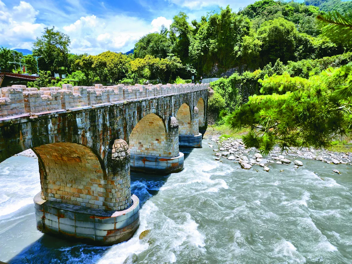 南投國姓糯米橋 導入科技監測