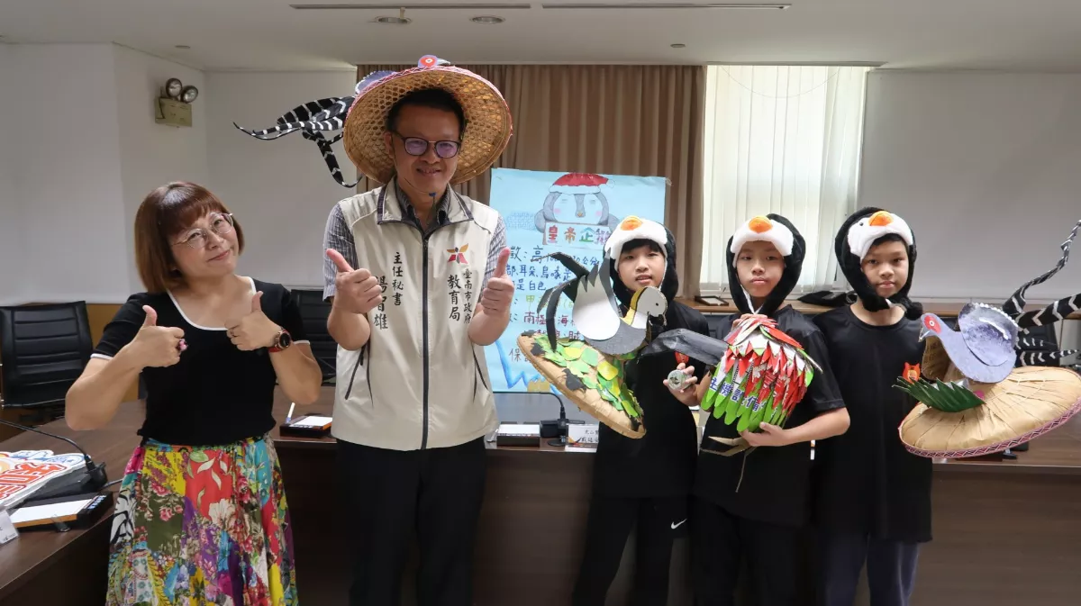 關注瀕危鳥類  9校學生攜手展示鳥類生態藝術 