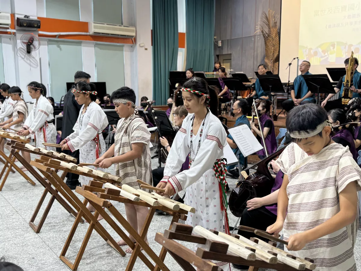 台灣國樂團舉辦花蓮音樂會　撫慰西寶、富世國小師生