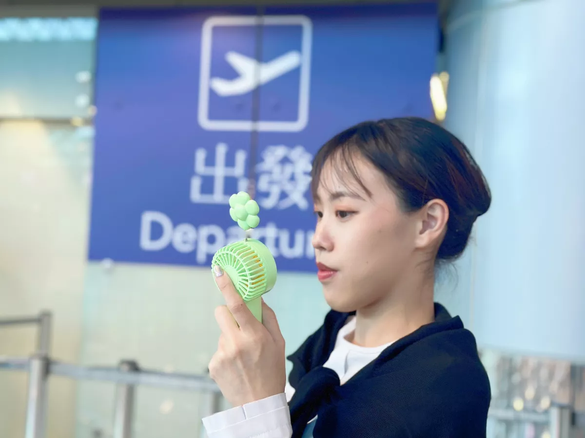 桃機暑假總運量上看800萬人次 含鉛酸電池手持電風扇禁上機
