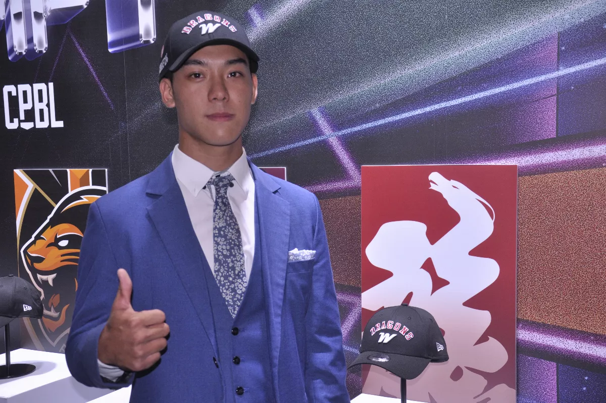 中職／李致霖第2輪獲選超乎預期 想跟徐若熙討教