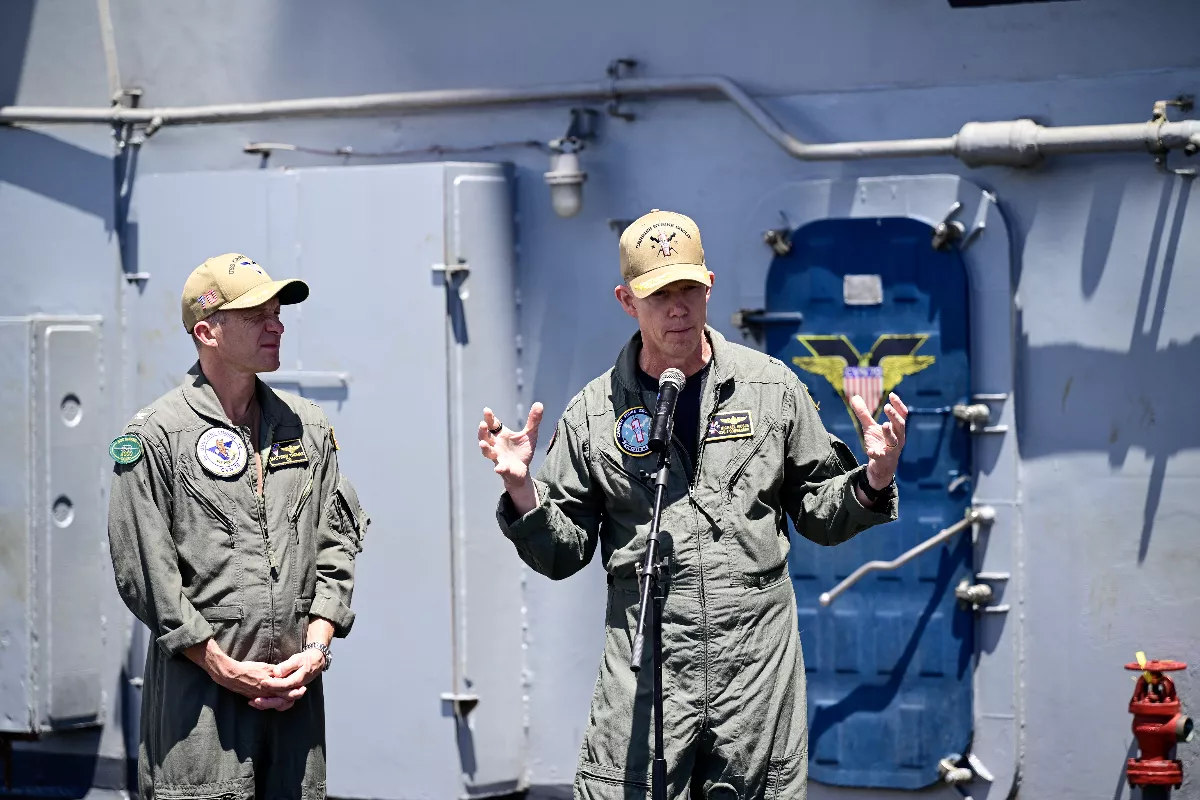 環太軍演29國合作 航艦打擊群指揮官強調建立信任