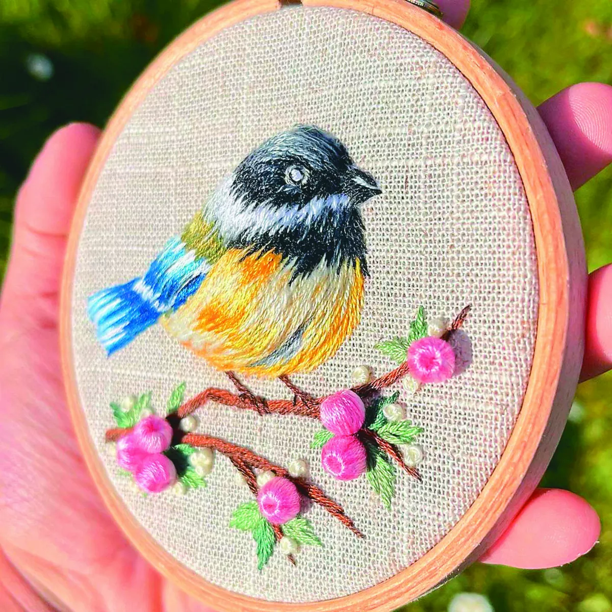 森林刺繡 一手掌握自然美