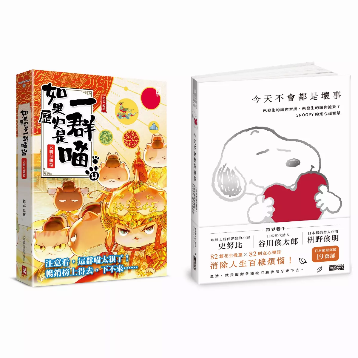 誠品2024上半年暢銷書榜　史努比說禪語、萌貓演歷史都入列　　