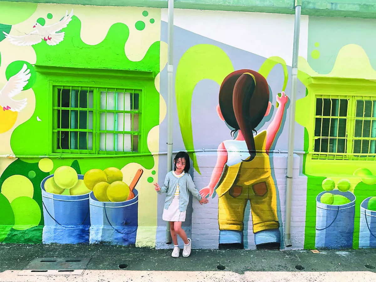 屏東農村 童趣彩繪