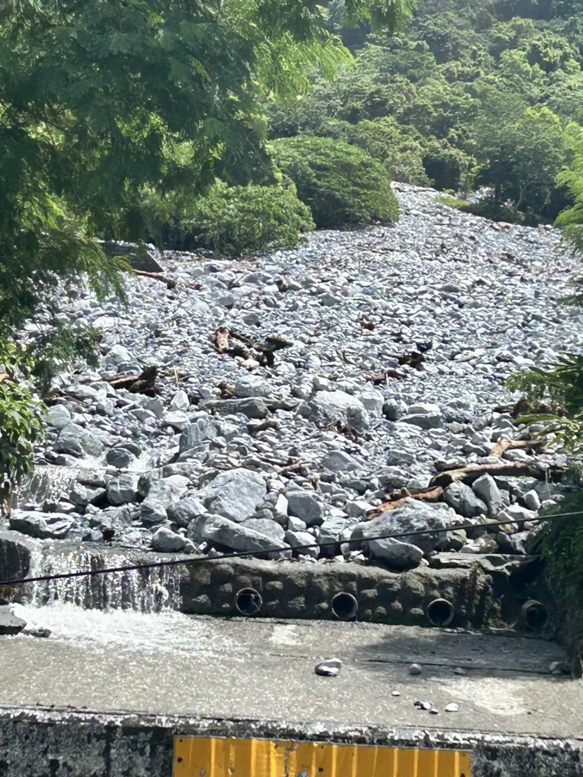 蘇花公路遇雨交通就受阻 影響居民生活