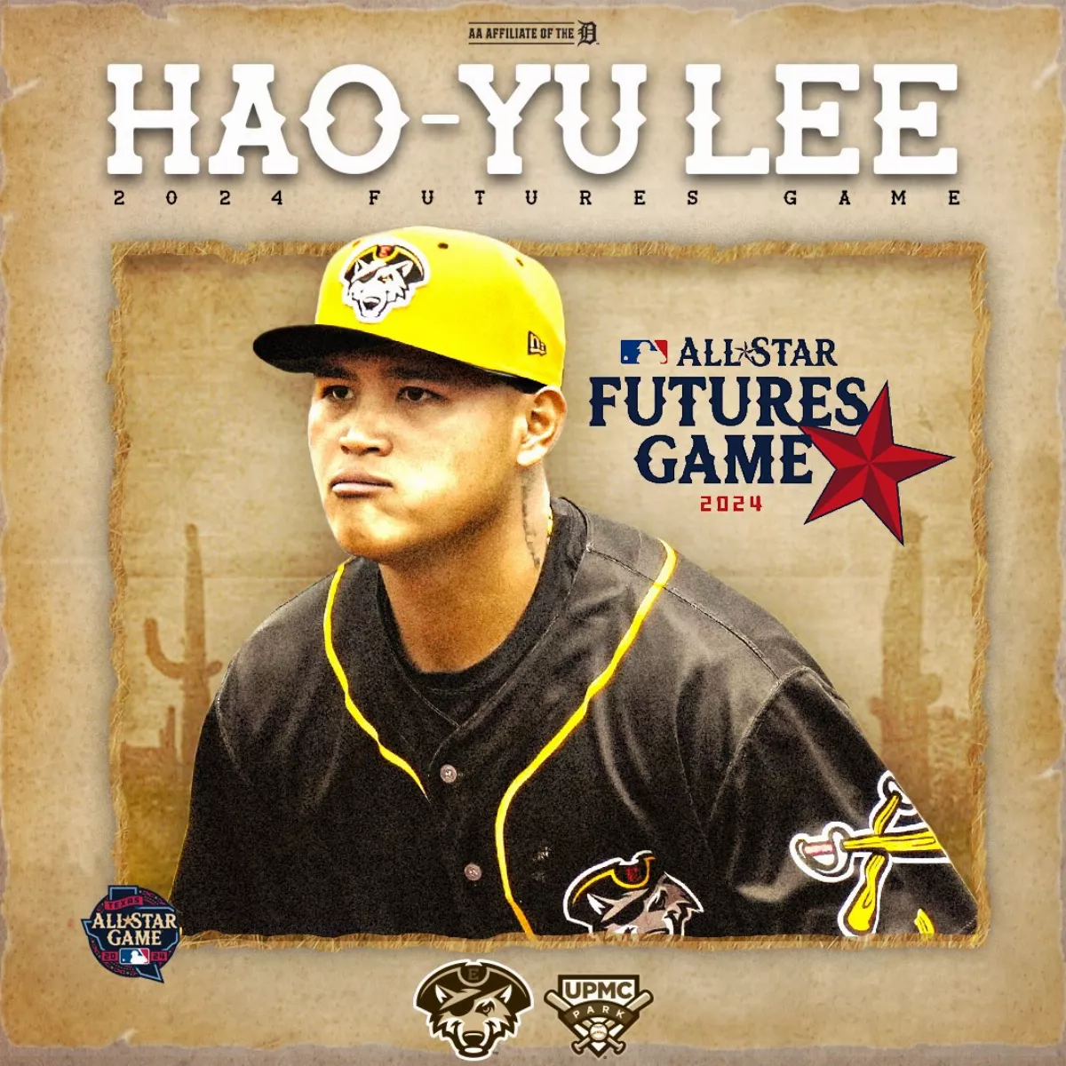 MiLB／李灝宇入選未來之星 再扛本季第12轟