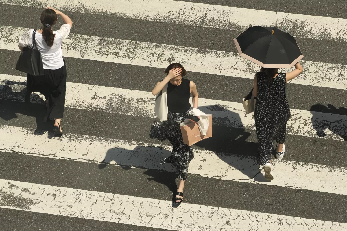 日本各地飆高溫 靜岡市39.3度刷新當地紀錄