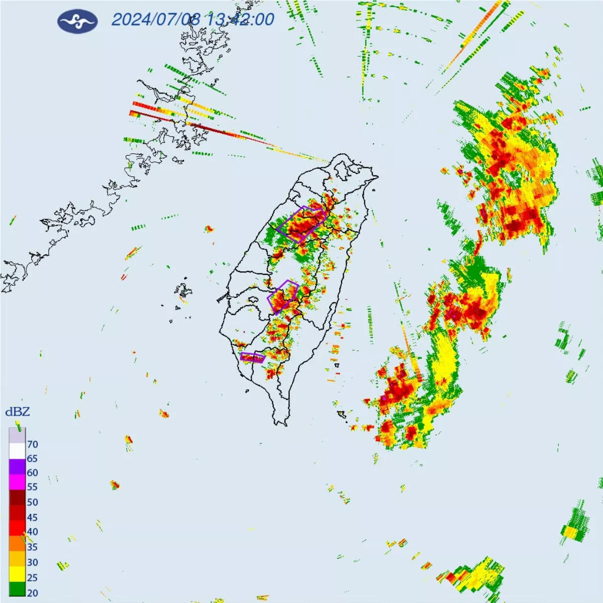 17縣市大雨特報 高屏等5縣市防大雷雨