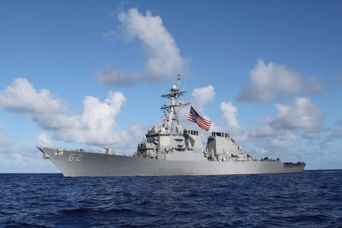 美國費茲傑羅號出動   配戰斧飛彈參與環太軍演 