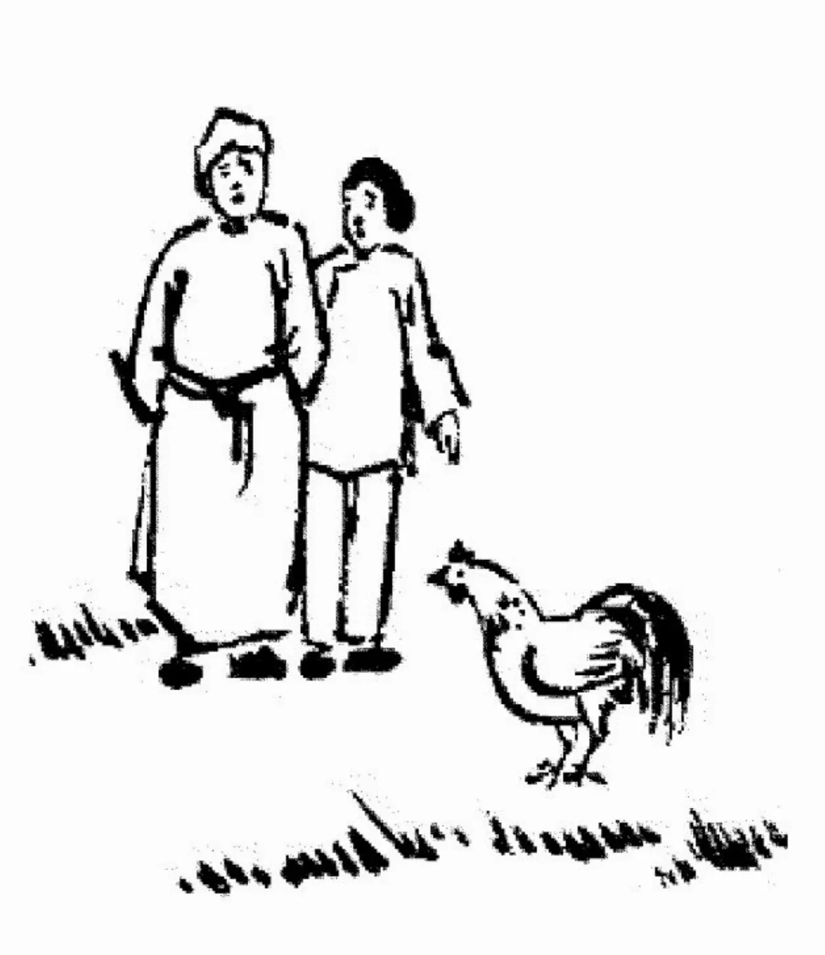 【護生畫集】雞要活命