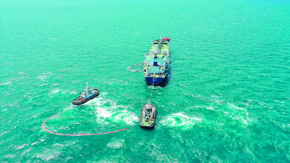 守護海洋 漏油應變演習