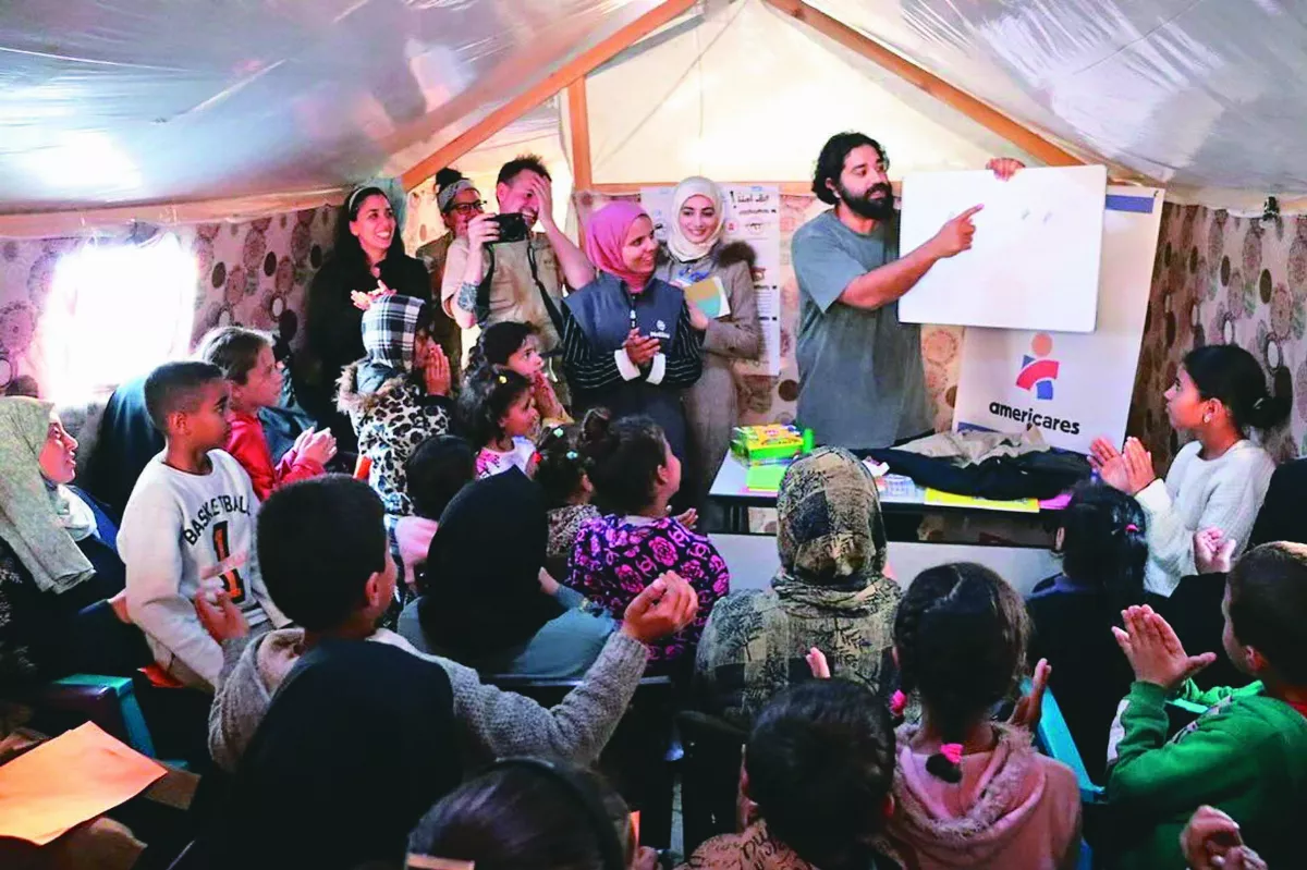 難民營說故事 療癒貧童創傷