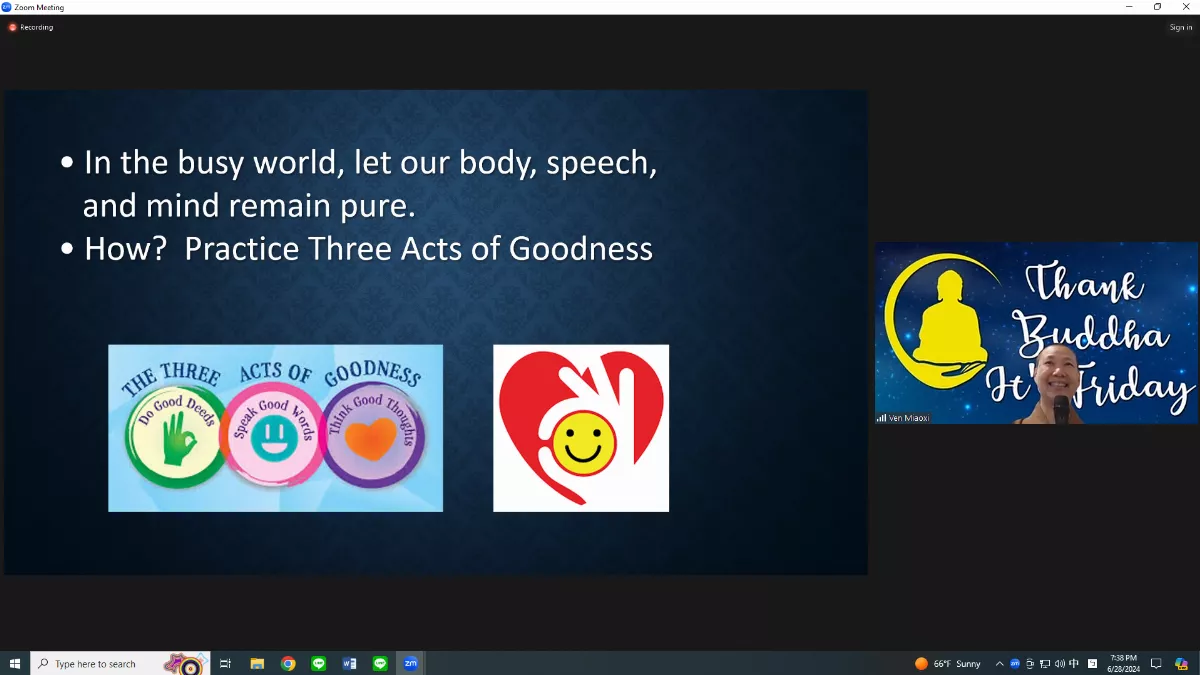 Thank Buddha It’s Friday (TBIF) English Lecture: The Wisdom of Life in the Lotus Sutra
