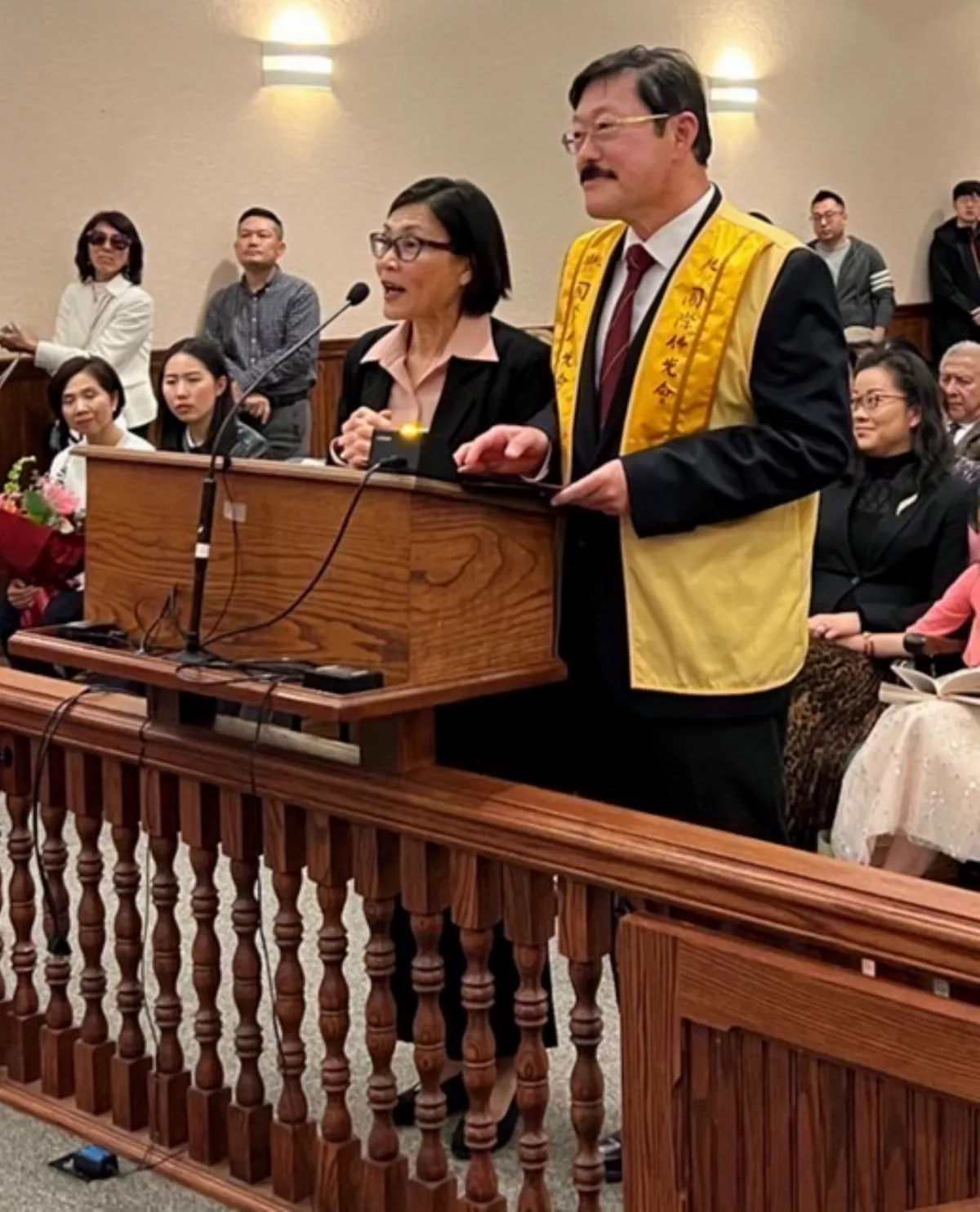 Kaohsiung Pumen Senior High School Alumni, John Wu, Sworn in as the New Chinese-American Mayor of San Gabriel