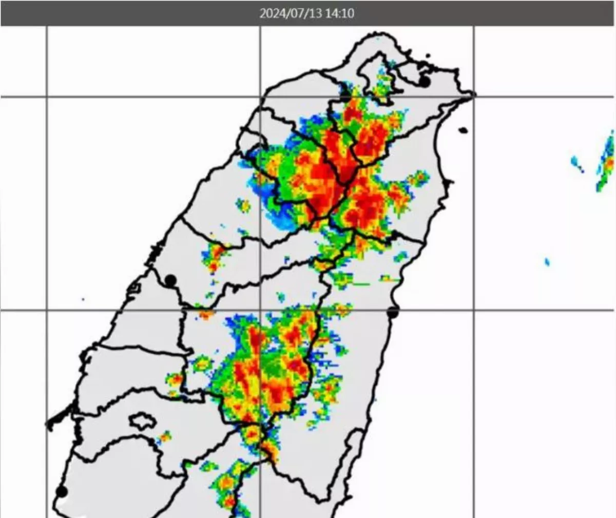 國家級警報響 新北等7地山區防暴雨 