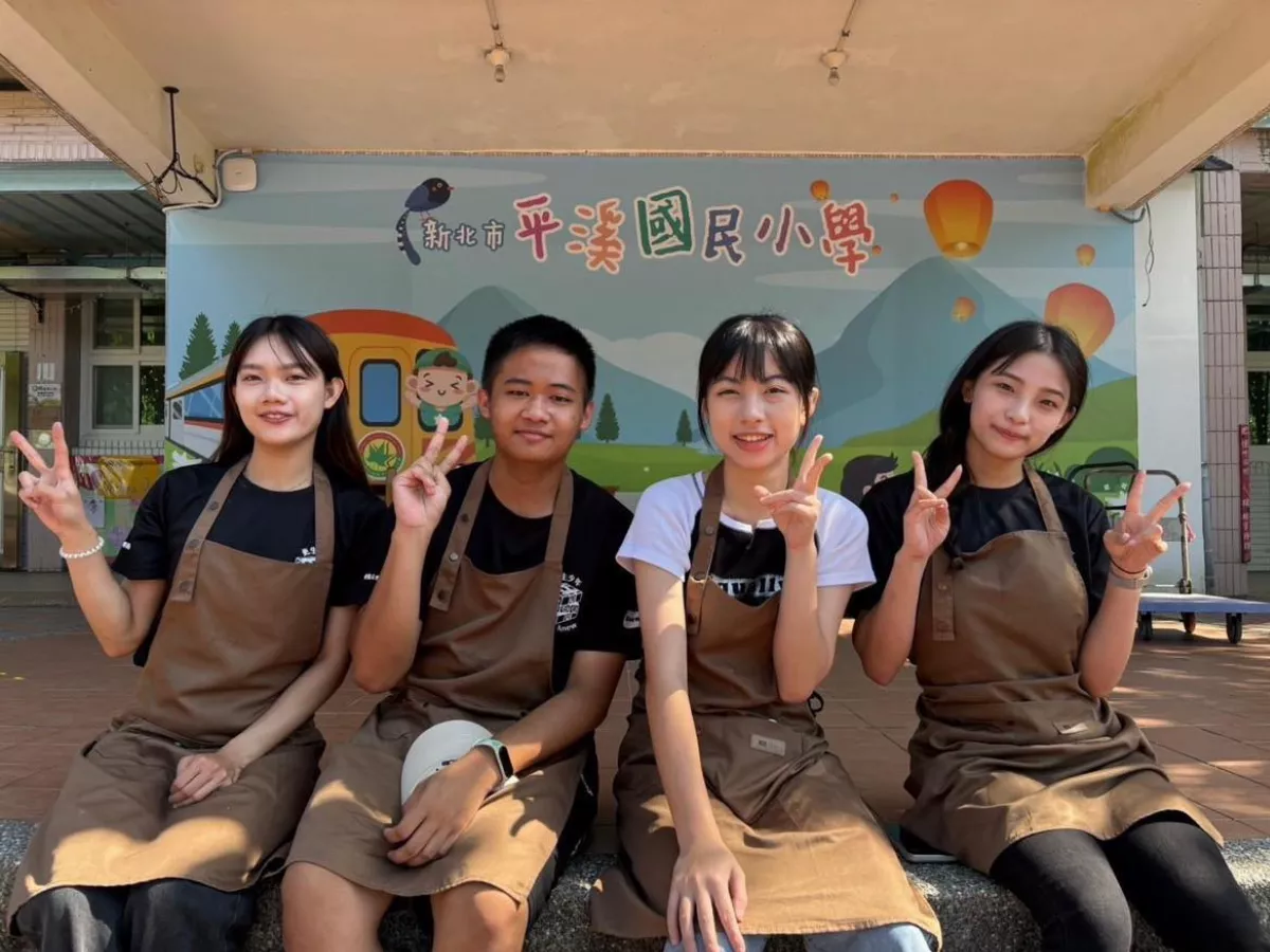 餐車駛進偏鄉 培力少年伴弱勢孩童做雞蛋糕