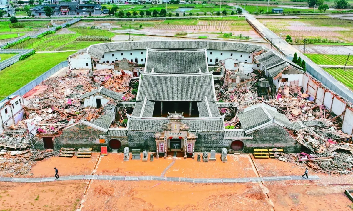 陸逾10省市洪災 古蹟陷危機