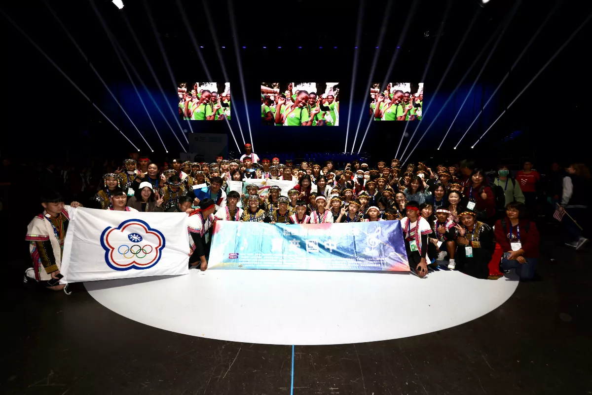 悠揚原音舞蹈　寶來國中合唱團摘世界合唱金牌