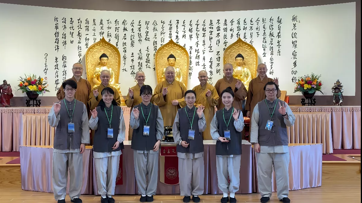 Talented Young Adults Seek Buddhist Teachings at Fo Guang Shan Temple of Ottawa