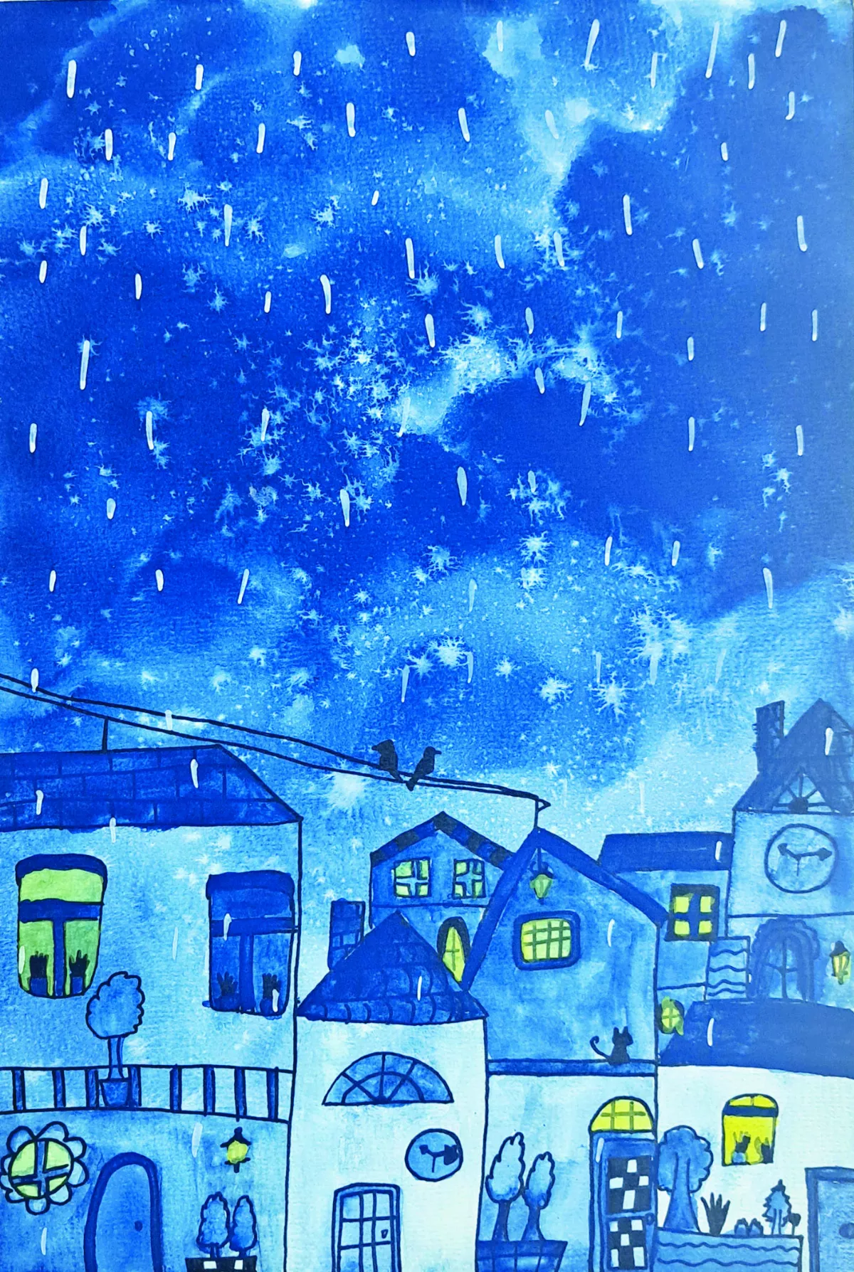 【快樂塗鴉簿】大雨來了