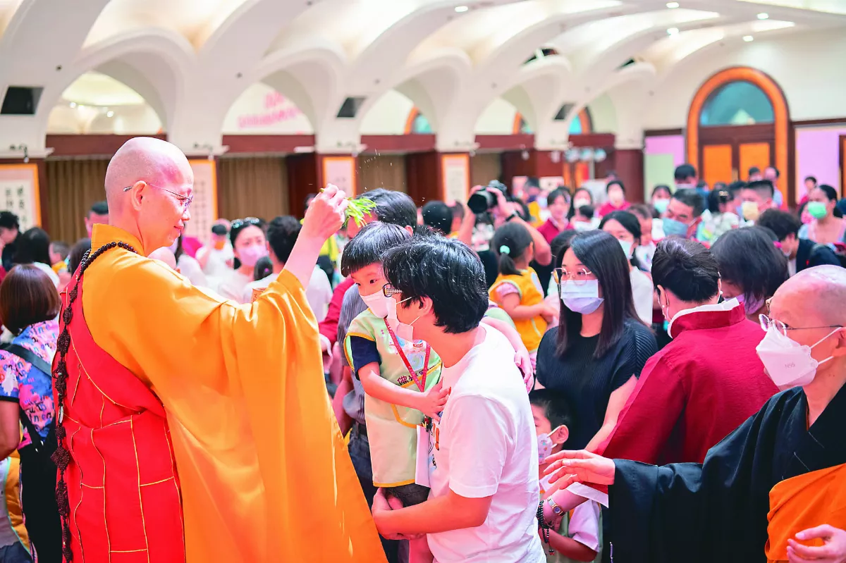 三好兒童祝福禮  惠中寺佛光寶寶皈依