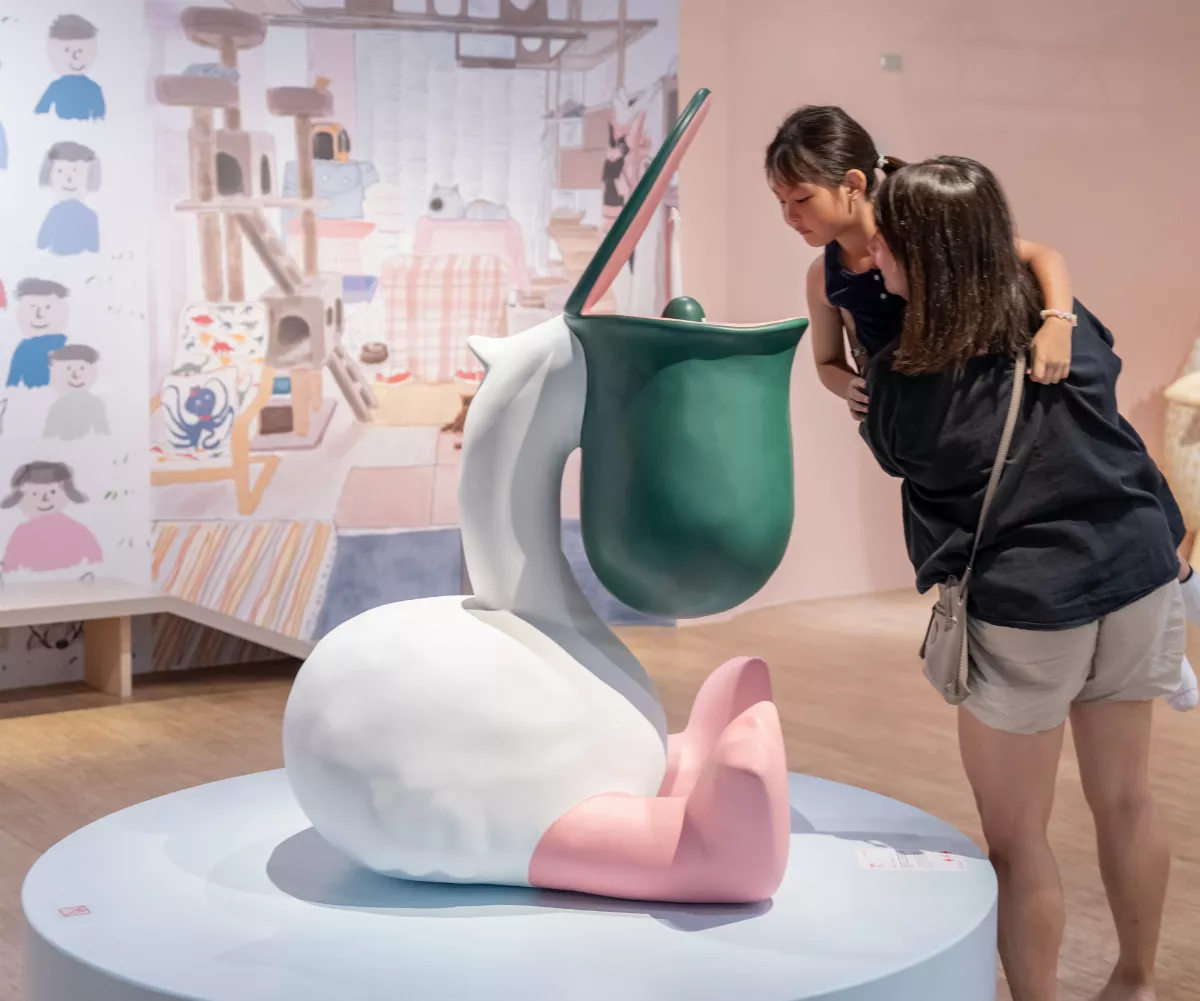 《親愛的動物們》　高美夏令營感受藝術與動物的愛