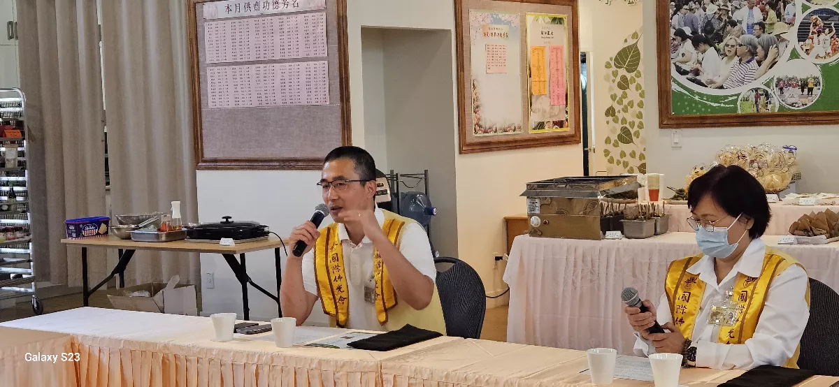 Fo Guang Shan Temple of Ottawa Vegetarian Food Fair Press Conference: Enhancing Joy through Sensory Experiences