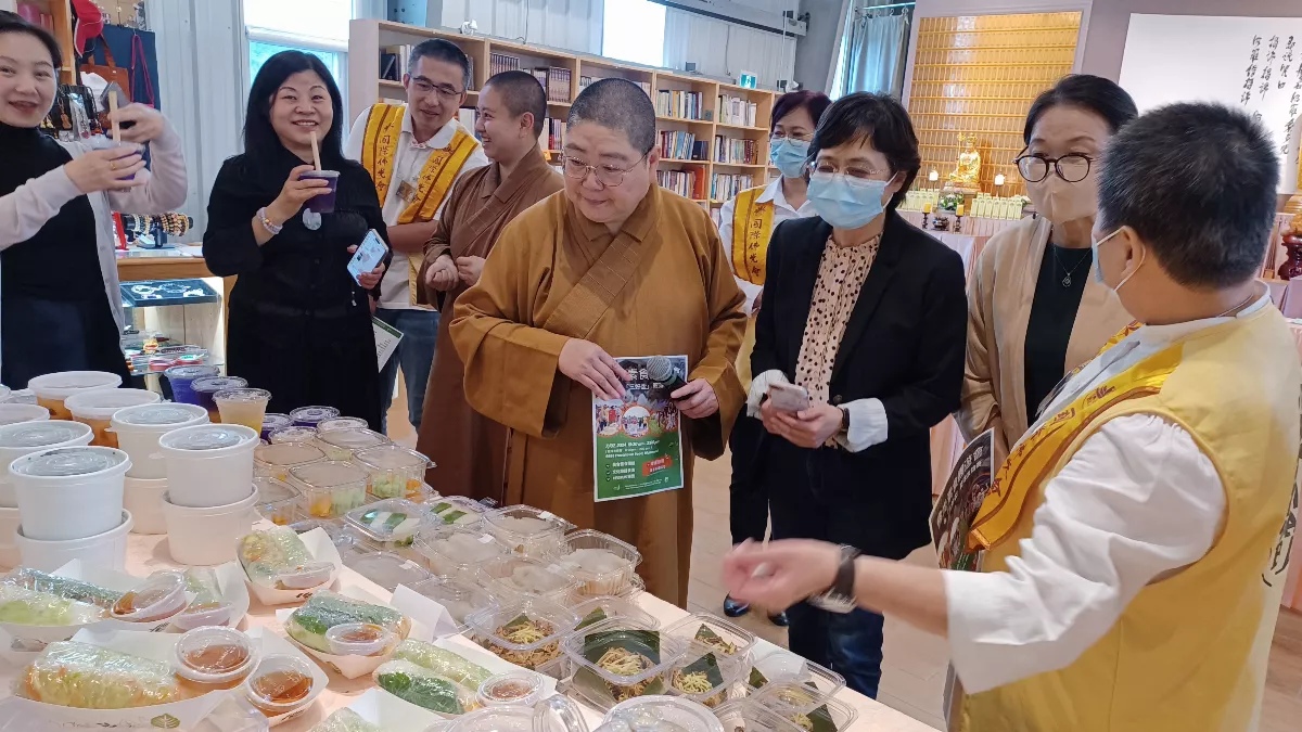 Fo Guang Shan Temple of Ottawa Vegetarian Food Fair Press Conference: Enhancing Joy through Sensory Experiences