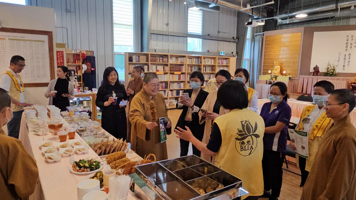 Fo Guang Shan Temple of Ottawa Vegetarian Food Fair Press Conference: Enhancing Joy through Sensory Experiences
