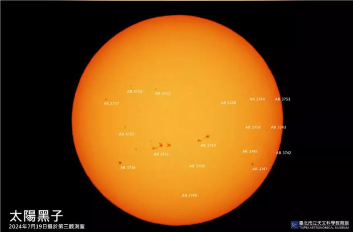 太陽黑子數量達高峰 20多年來觀賞最佳時機