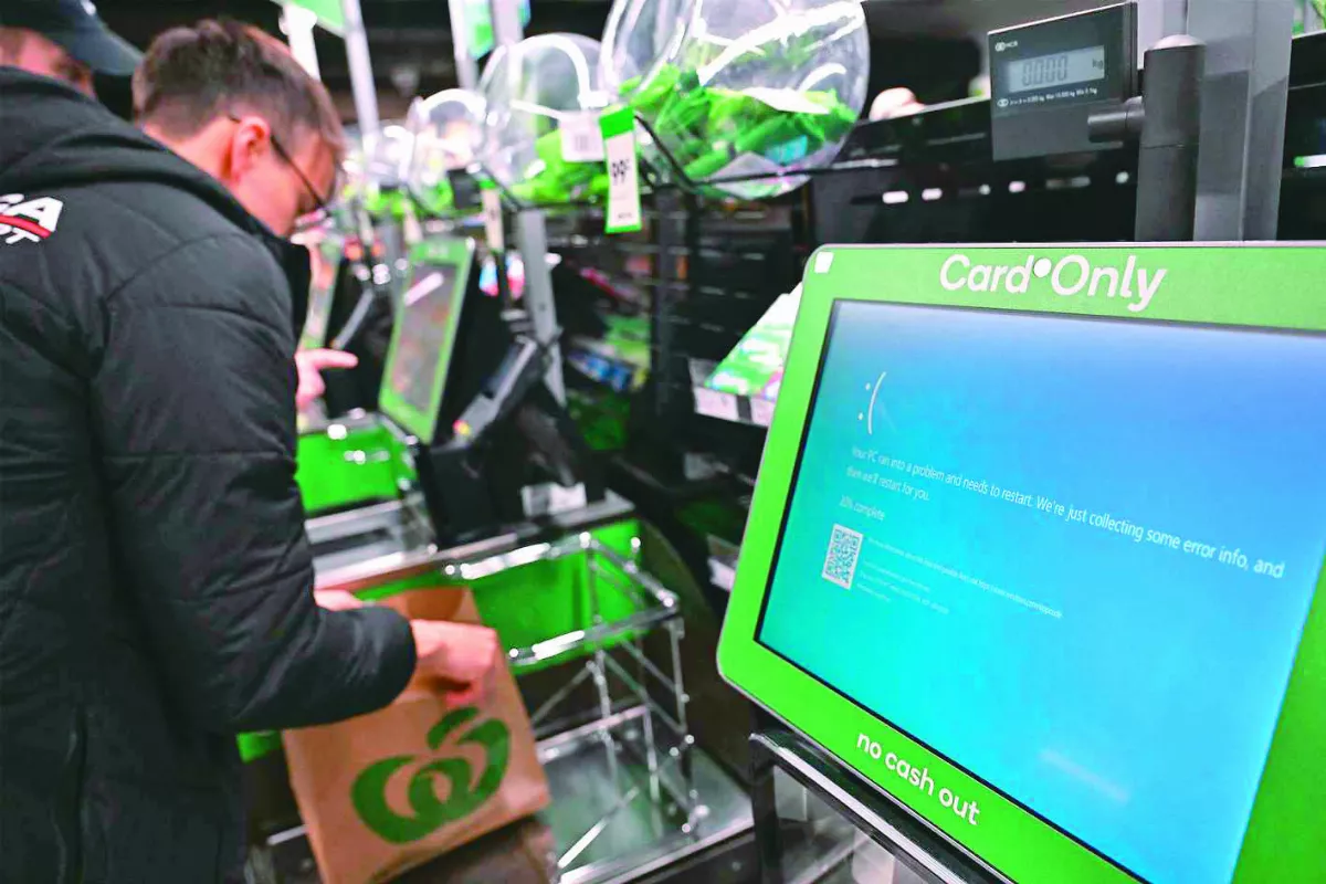 微軟大當機 衝擊全球各行業
