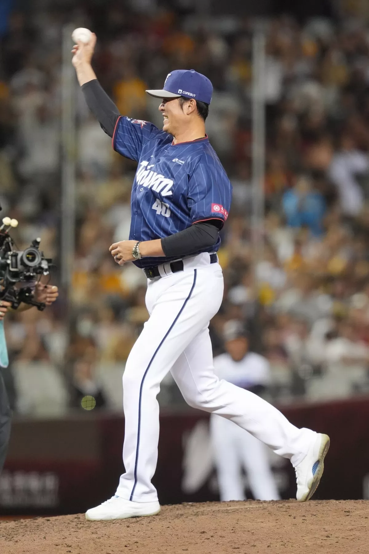 中職／大巨蛋客串投1球 王建民：彷彿回到經典賽