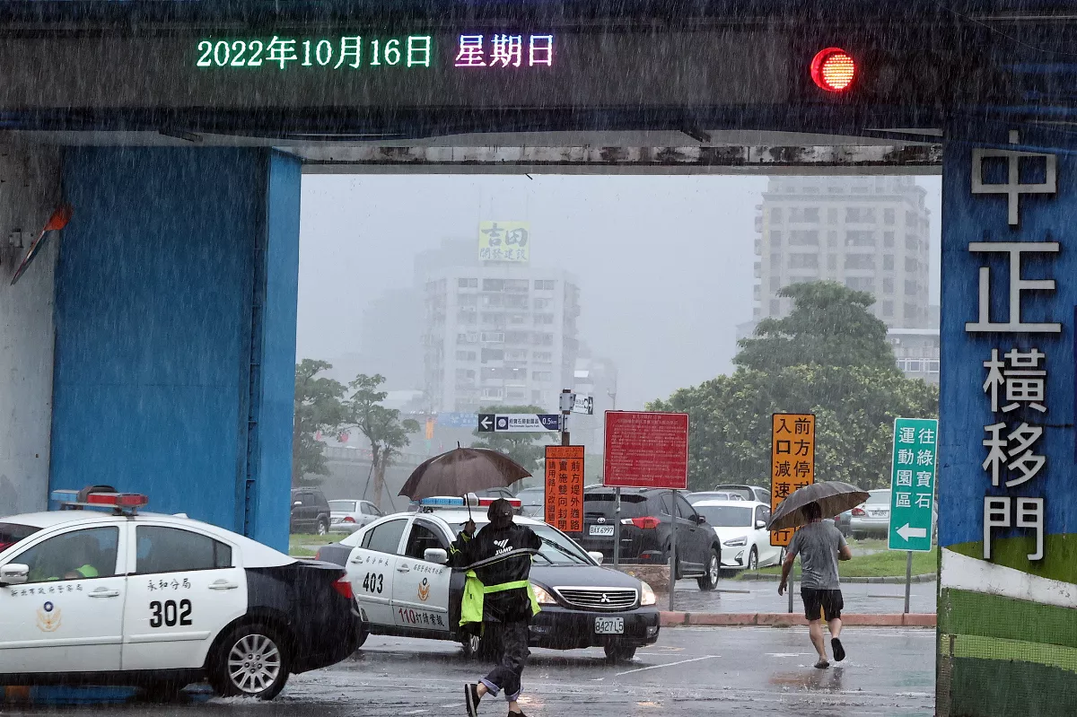 颱風凱米逼近 北市水門最快23日只出不進
