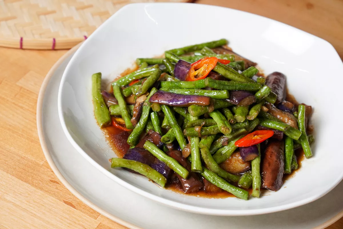 【禪居食堂】長豆炒茄子 夏日必吃家常菜