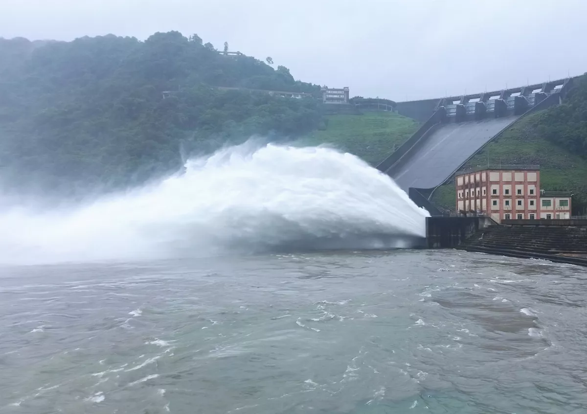 強颱凱米挾帶豐沛雨量 全台水庫進帳2.1億噸