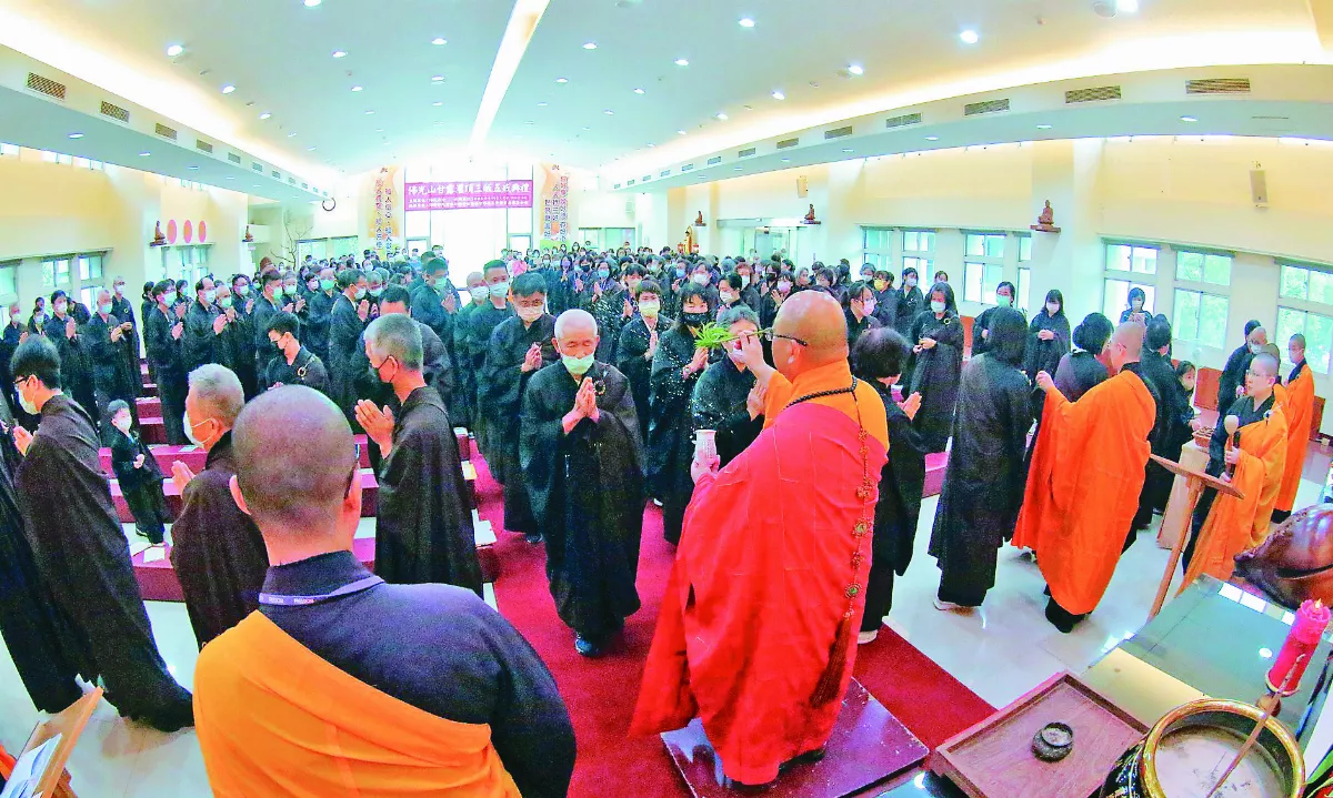 大明寺三皈五戒 佛子皈投佛陀座下