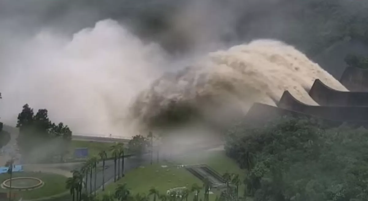凱米颱風降雨挹注 全台水庫進帳9.7億噸