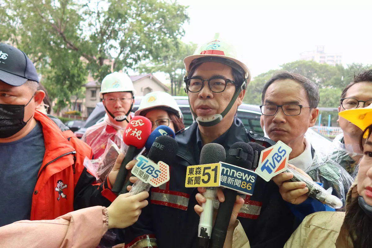 颱風凱米挾帶驚人雨量 陳其邁：像莫拉克加上凡那比