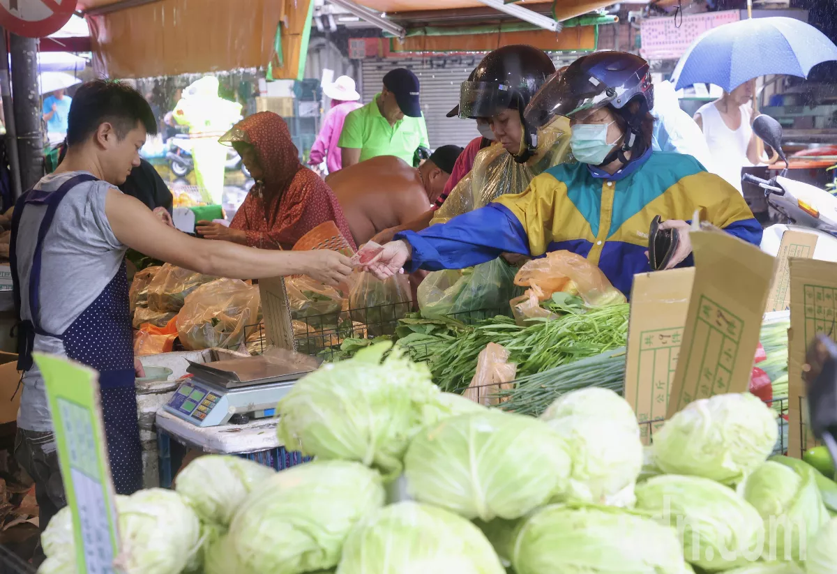 凱米颱風影響蔬菜供應 批發菜價大漲8.7元