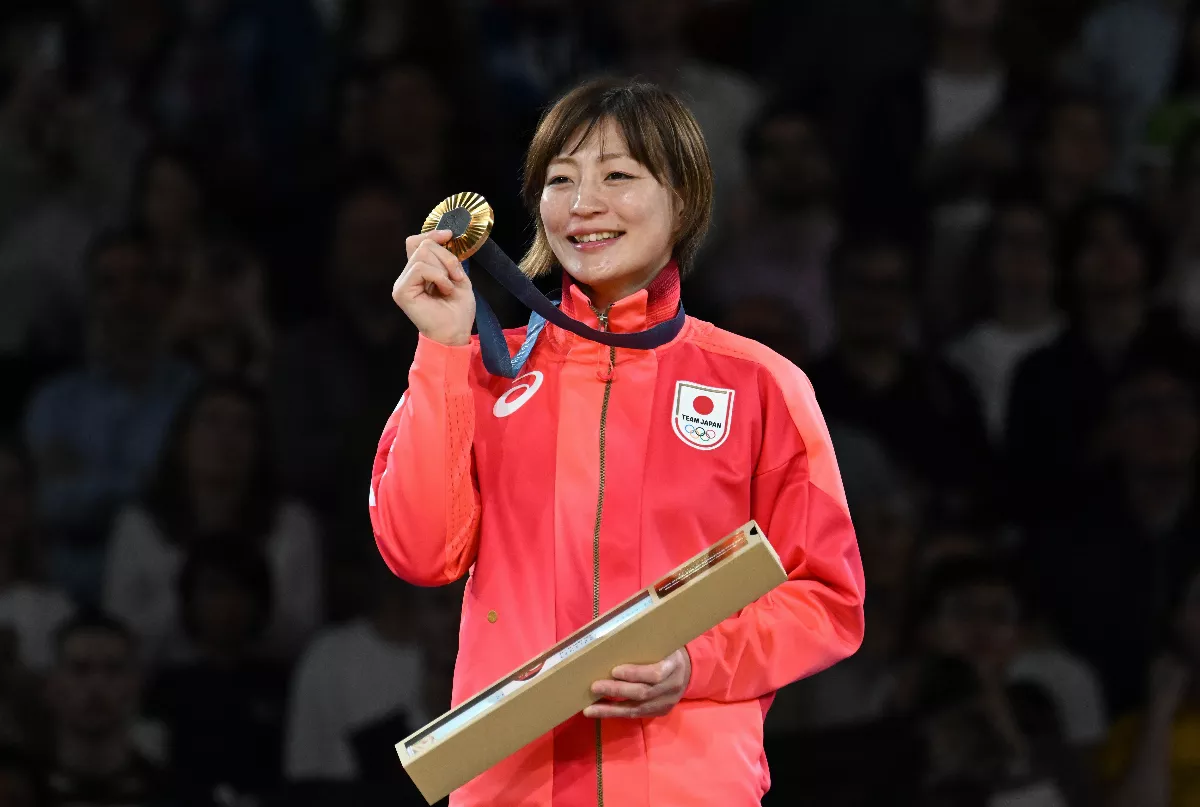 奧運／柔道女子48公斤級 角田夏實為日本奪首金