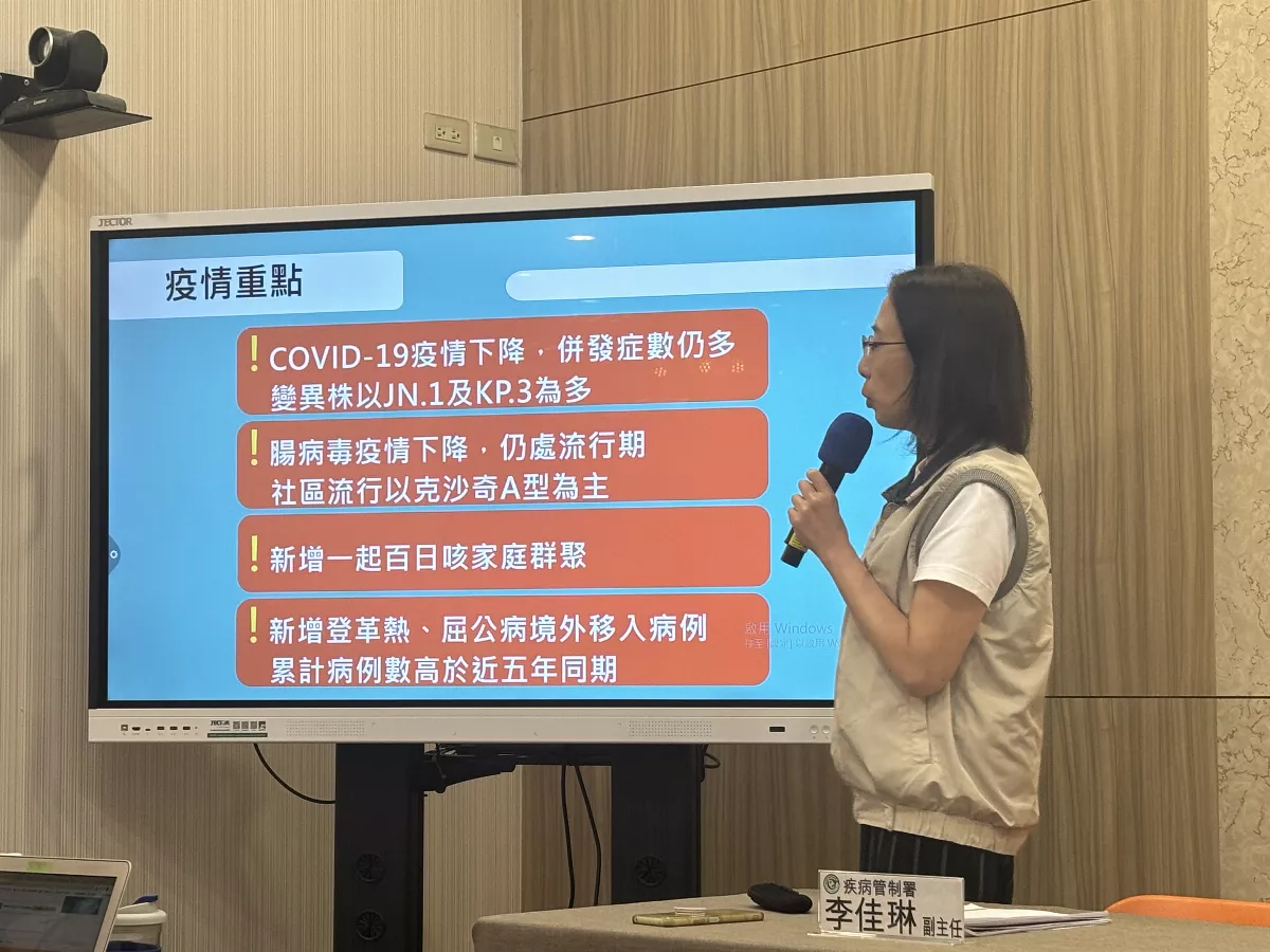 百日咳又現家庭群聚 初期症狀與感冒類似