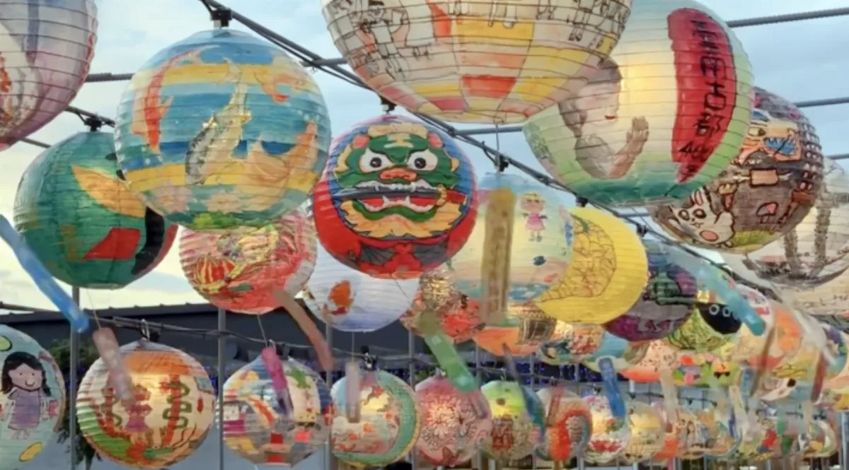 台灣宗教內涵發揚海外  普濟燈會400盞燈籠飄揚日本 