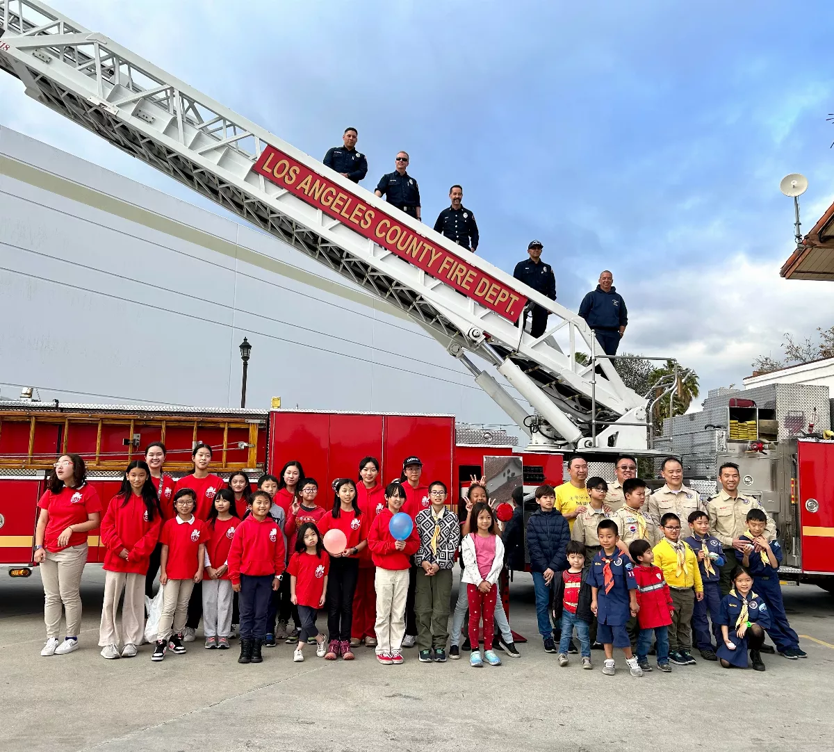 Buddha’s Light Hsi Lai Scouts Gain Hands-On Fire Safety Experience