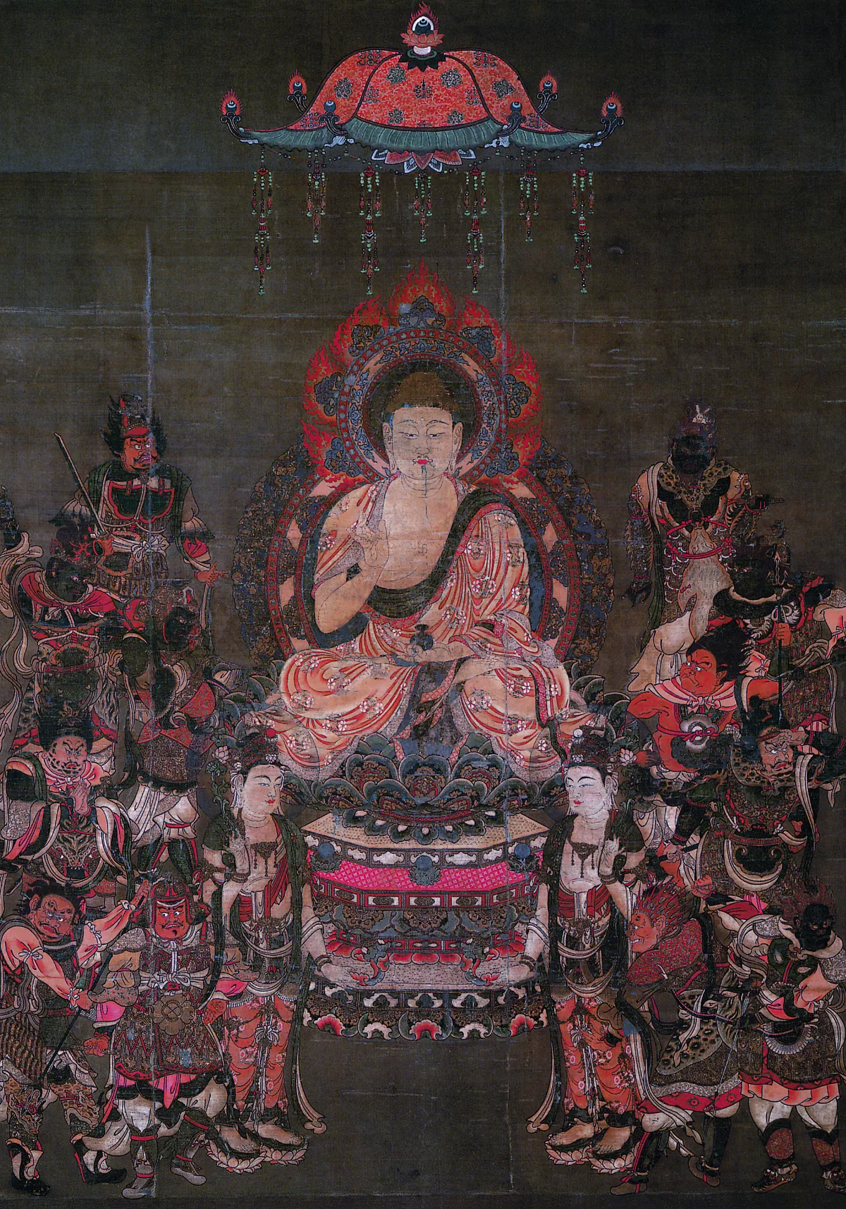藥師佛及十二神將像
