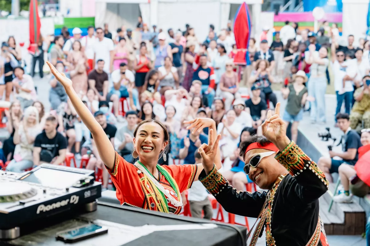 原住民電音×戲曲新編 文化奧運台灣館高喊 Welcome to Taiwan